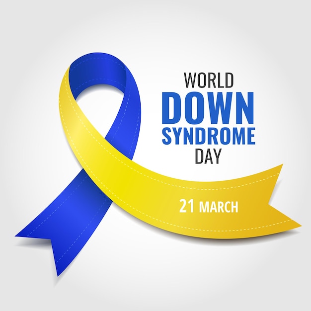 Illustration of World Down Syndrome Day