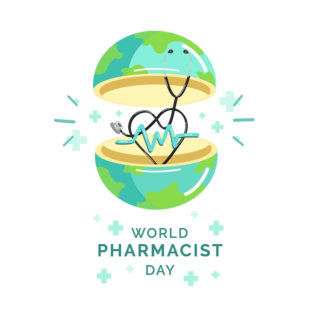 Illustration of world pharmacist day