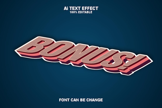 Illustrations Bonus Text Effects Style