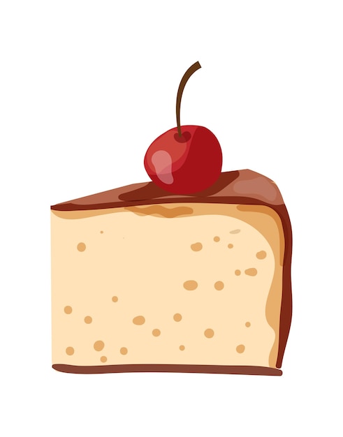 Vector illustrations of cake