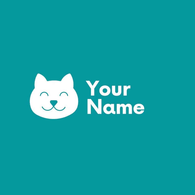 Illustrted Pet Care Logo Template