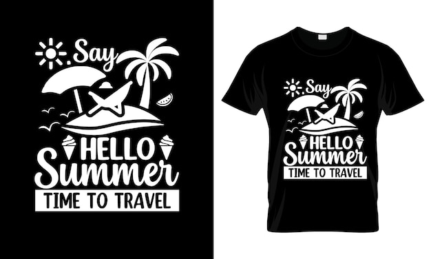 Vector im happy anywhere i can see the ocean colorful graphic tshirt summer tshirt design