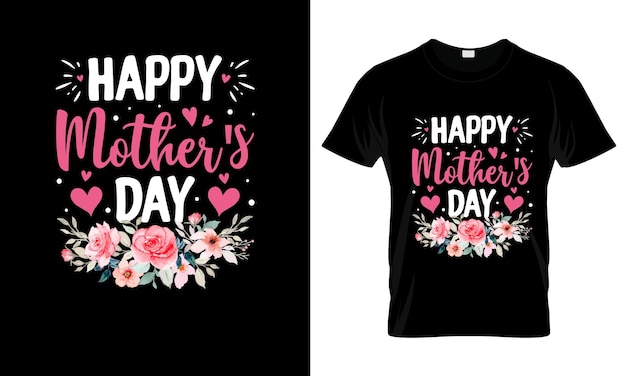 Vector im moms favourite colorful graphic tshirt mothers day tshirt design