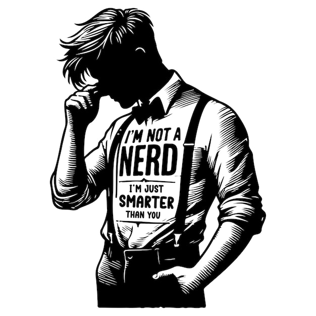 Im Not a Nerd Im Just Smarter Than You_H