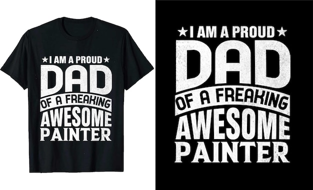 Vector im a proud of a freaking awesome or graduate t shirt design or dad t shirt design mom aunt boss