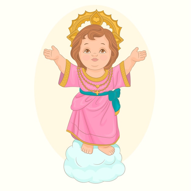 Image of the Divine Child Jesus of the Catholic religion