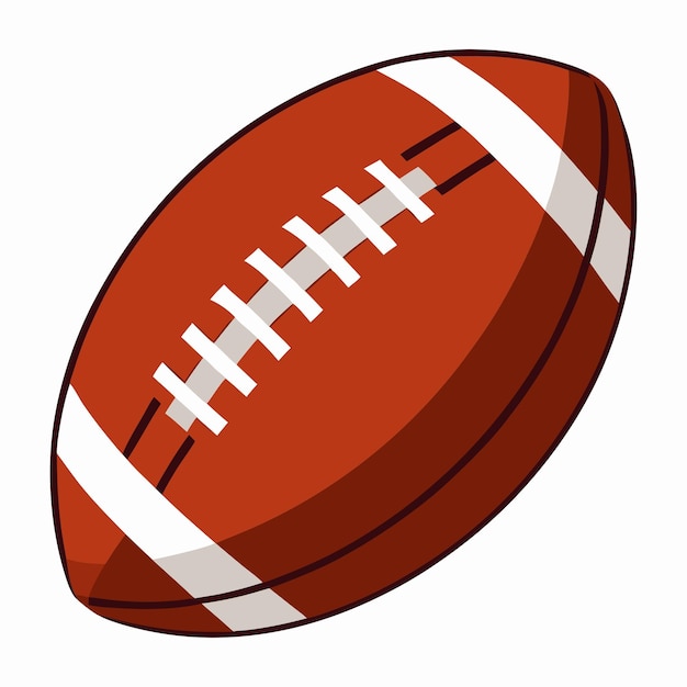 an image of a rugby ball with a white background