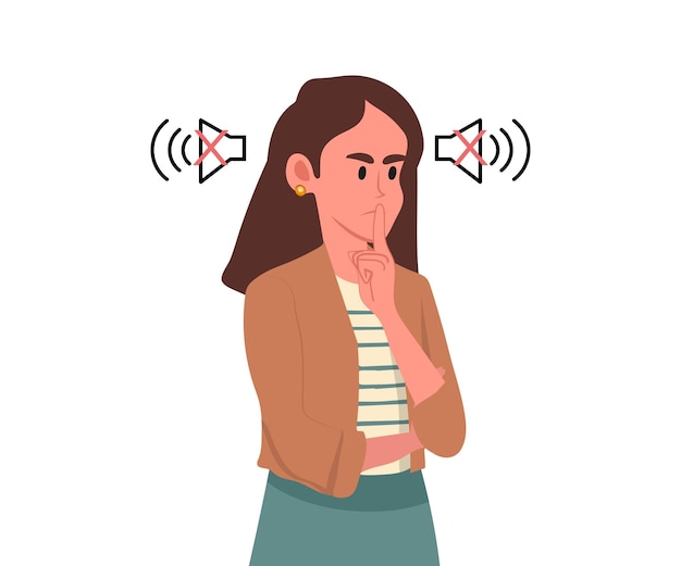 Vector images of women in different situations