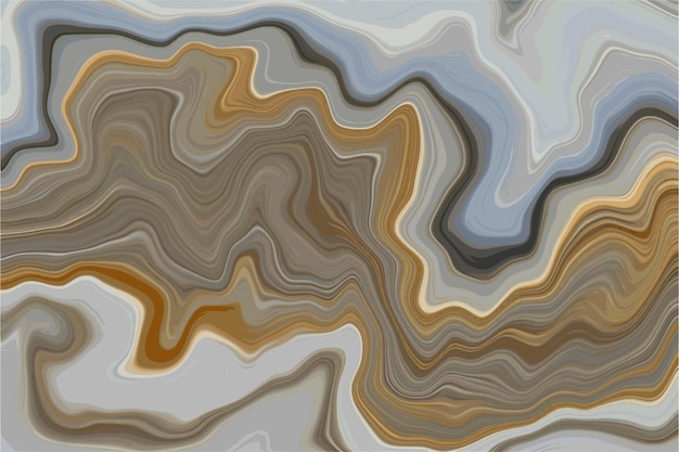 Imitation of marble texture liquid colorful stains