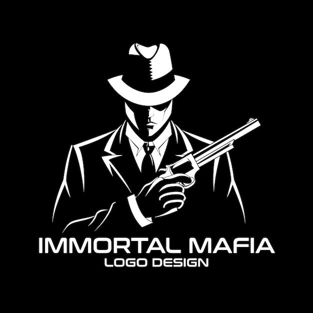 Immortal Mafia Vector Logo Design