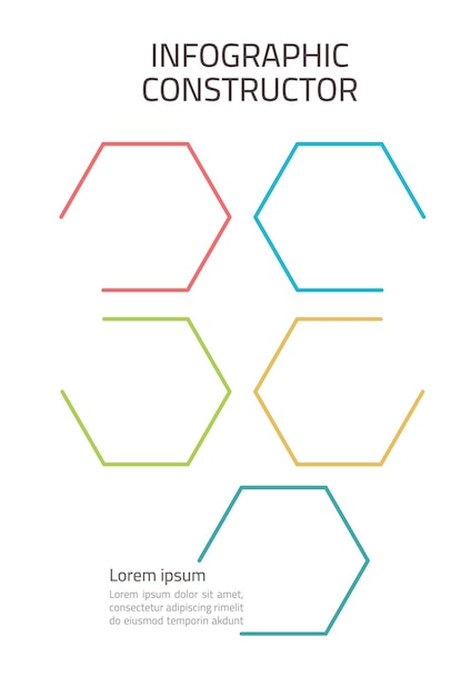 Immunization infographic chart design element set