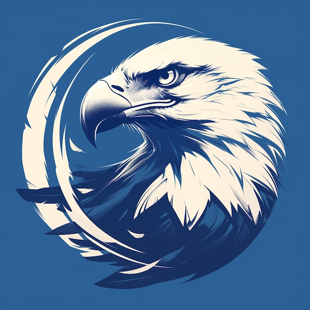 Independence Day 2024 Bald Eagle Logo