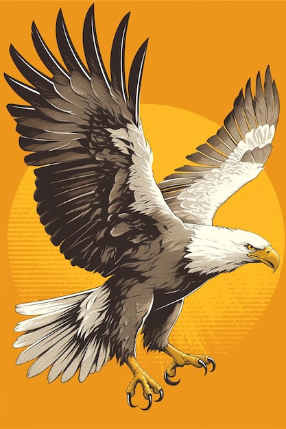 Independence Day 2024 Freedom Eagle Logo