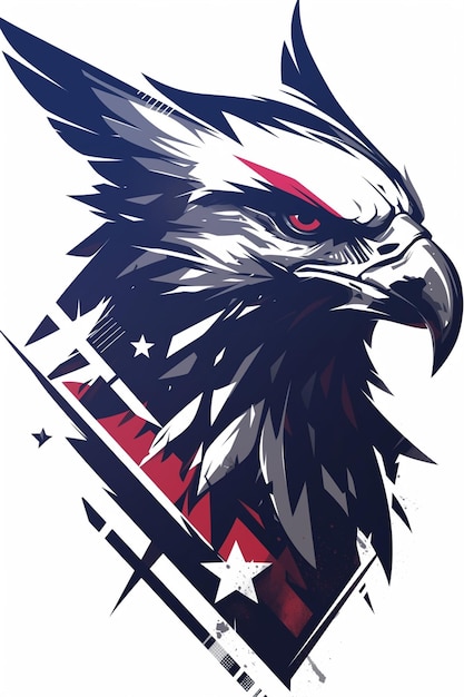 Independence Day 2024 Liberty Wings Star Logo