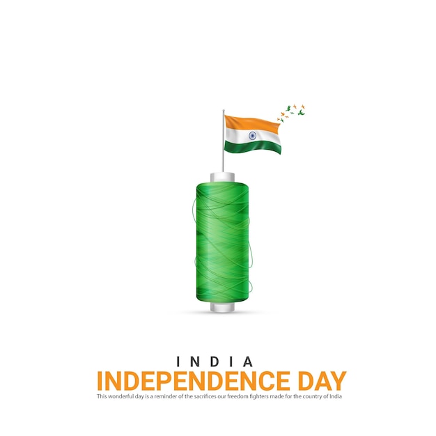 Independence Day of India Independence Day Creative Design for Social Media Post