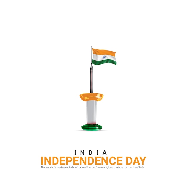 Independence Day of India Independence Day Creative Design for Social Media Post