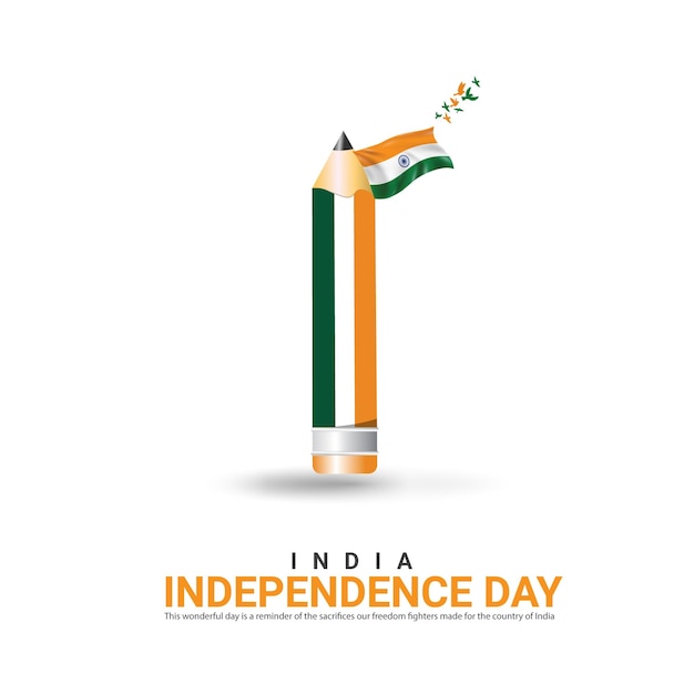 Independence Day of India Independence Day Creative Design for Social Media Post