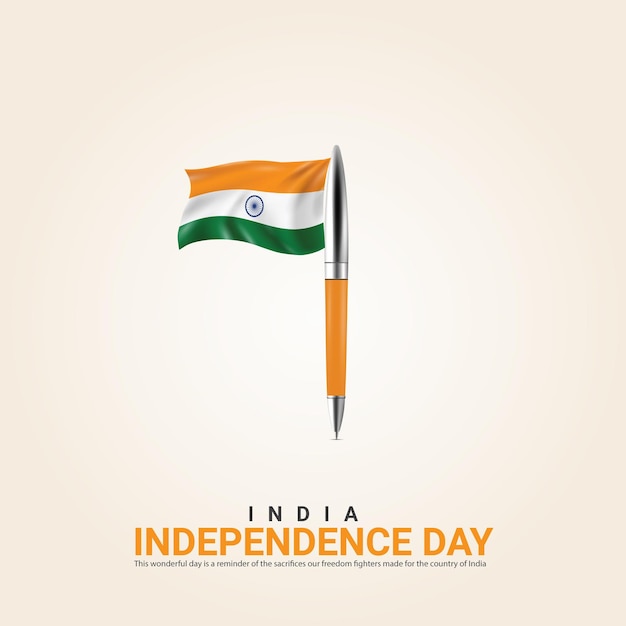 Independence Day of India Independence Day Creative Design for Social Media Post