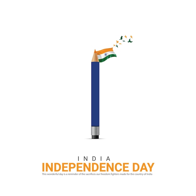 Independence Day of India Independence Day Creative Design for Social Media Post