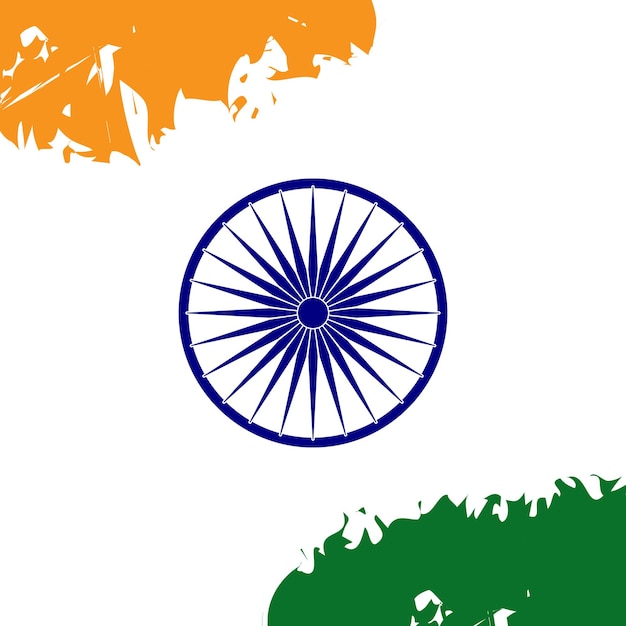 India Independence Day 15th August Illustration Template