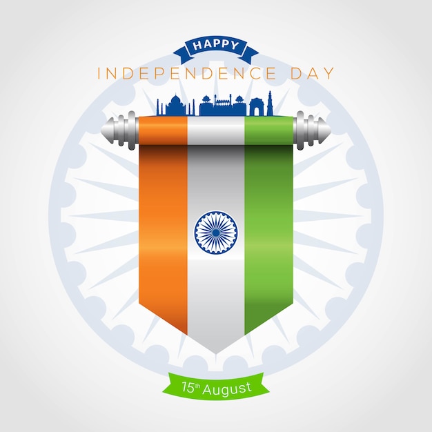 India independence day greeting card 