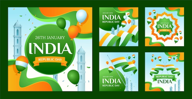 India republic day celebration instagram posts collection