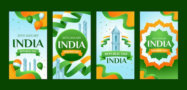 India republic day celebration instagram stories collection