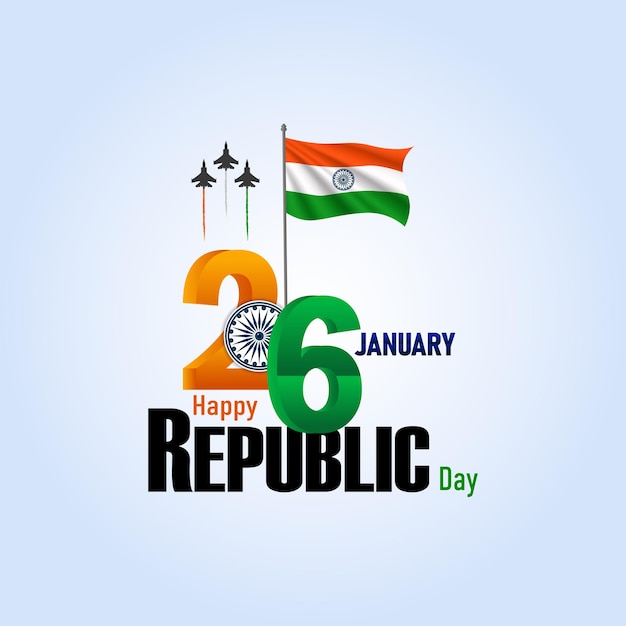 India Republic Day is celebrated on January 26th each year