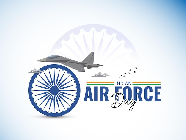 Indian Air Force Day Air Force Day creative banner poster logo background web social media design