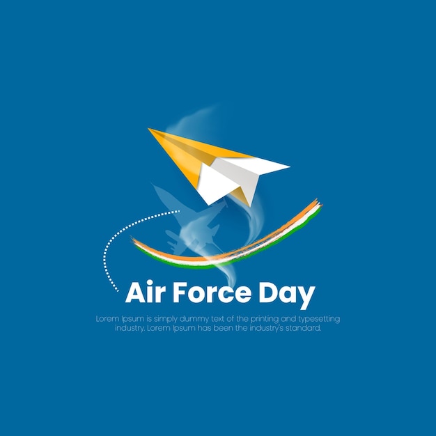 Indian Air Force Day celebration, creative ads