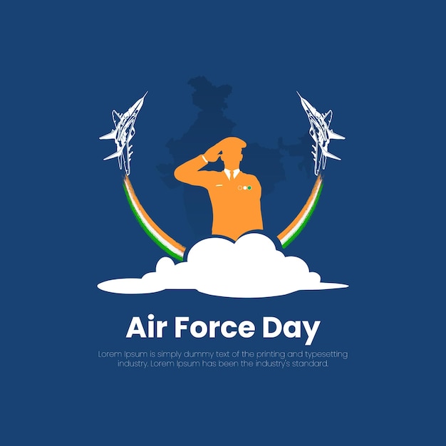 indian air force day creative ads.