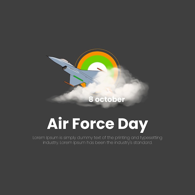 indian air force day creative ads.