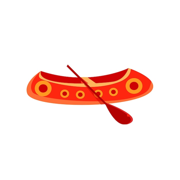 Indian Canoe Toy Boat