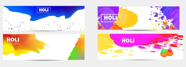 Indian festival holi vector illustration