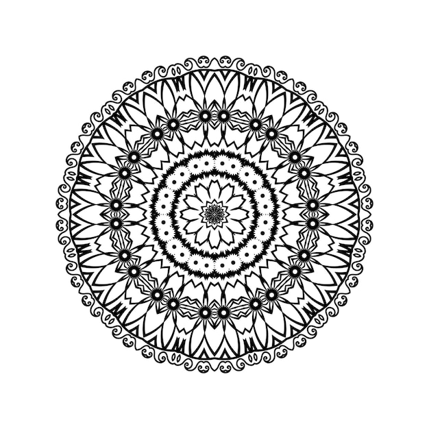 Indian mandala design