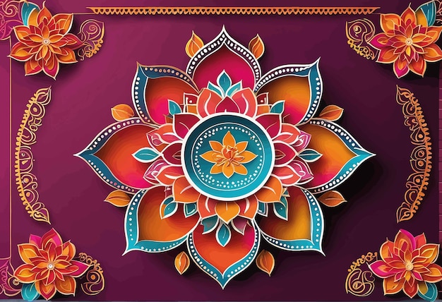 indian mandala vector illustrationindian mandala vector illustrationvector illustration of manda