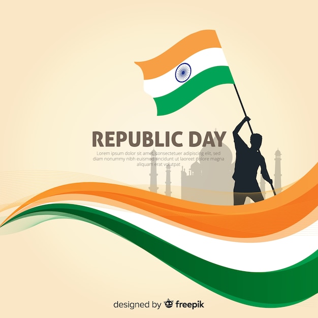 Indian republic day background