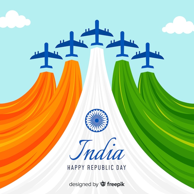 Indian republic day background