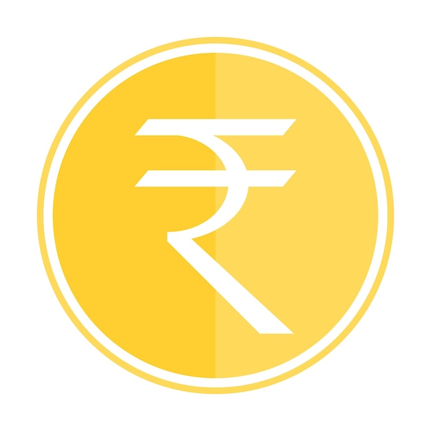 Vector indian rupee clipart vector icon indian currency icon