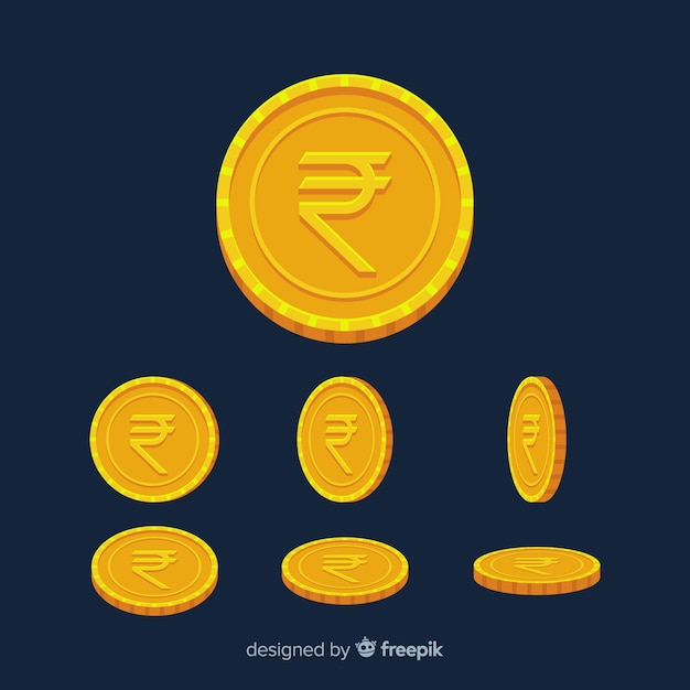 Indian rupee coins