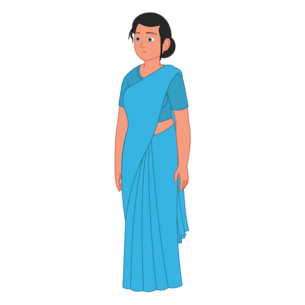 Indian woman with saree, female character, indian mother, young indian girl, indian saree