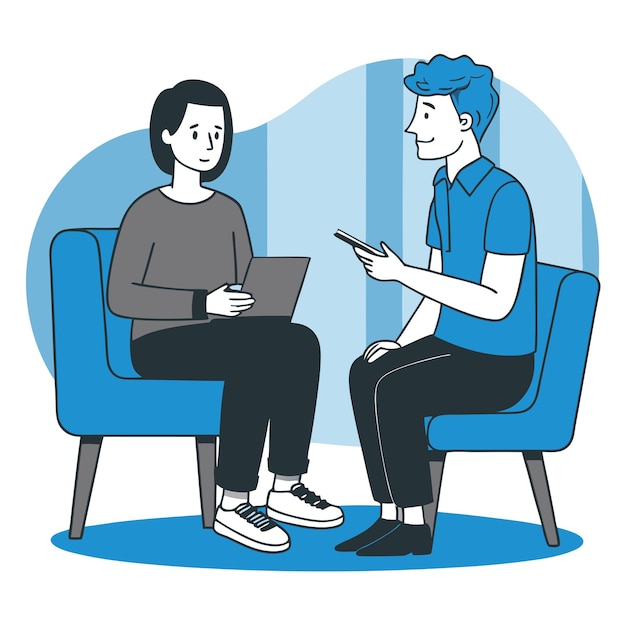 Individual therapy illustration