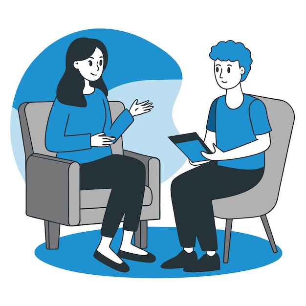 Individual therapy illustration