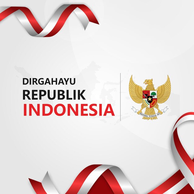 Indonesia independence day celebration background