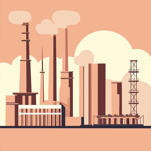 industry vector illustration