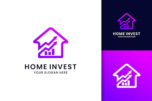 Infestation house modern trading logo design