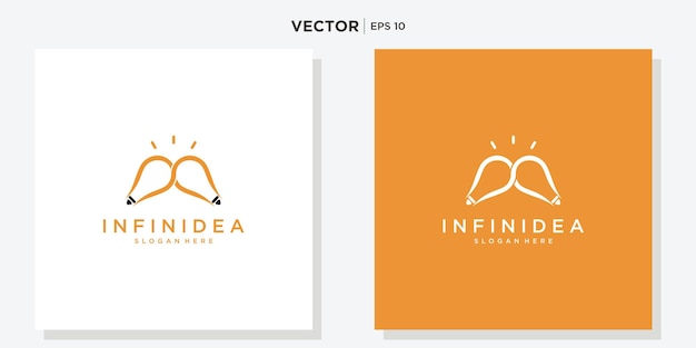 Infinite Energy Logo Design Element.