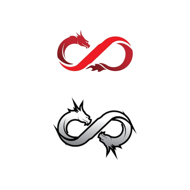 Infinity design logo and 8 icon, vector, sign, creative logo for business and corporate infinity symbol