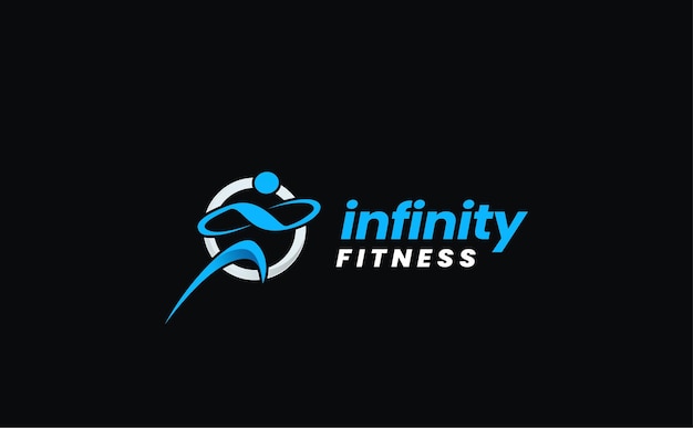 Infinity fitness and sports logo