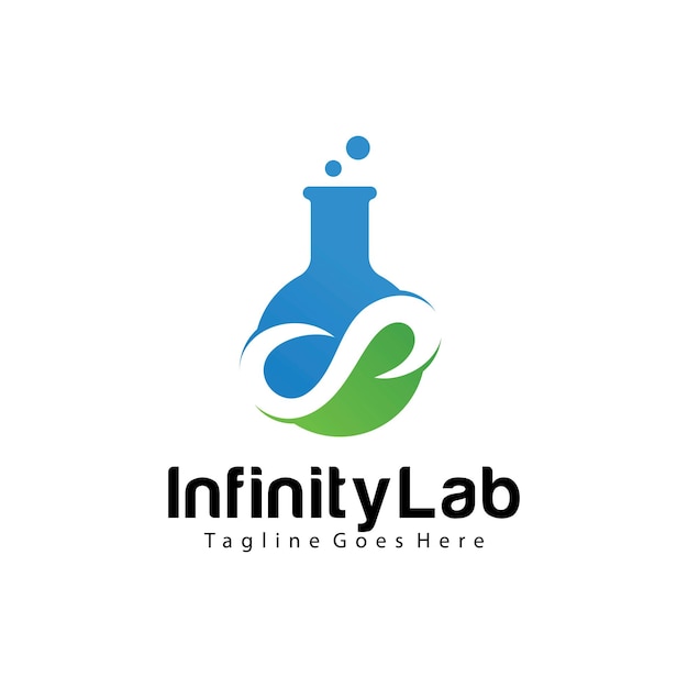 Infinity Lab logo design template